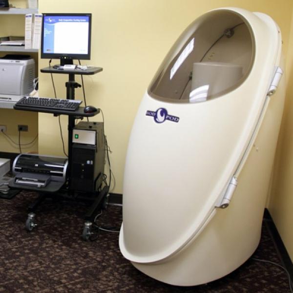 Bod Pod body volume calculation